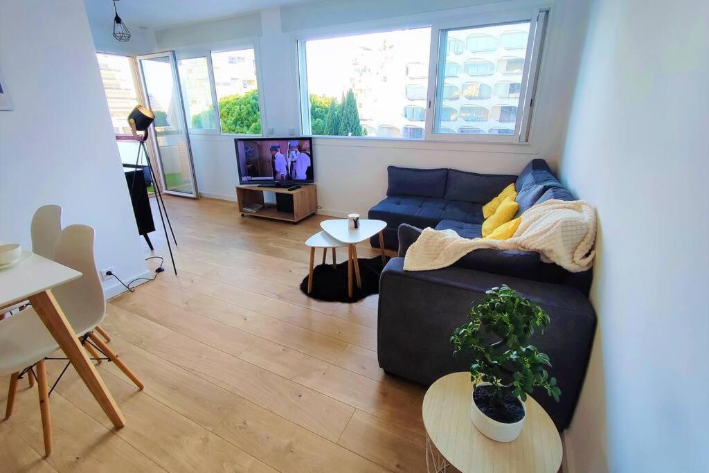 Apartamento Grand Voile - Hyper Centre, Climatisation, Vue Panoramique Sur L'Architecture De La Grande Motte Exterior foto